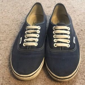 Navy blue vans low pro / lo pro size 8